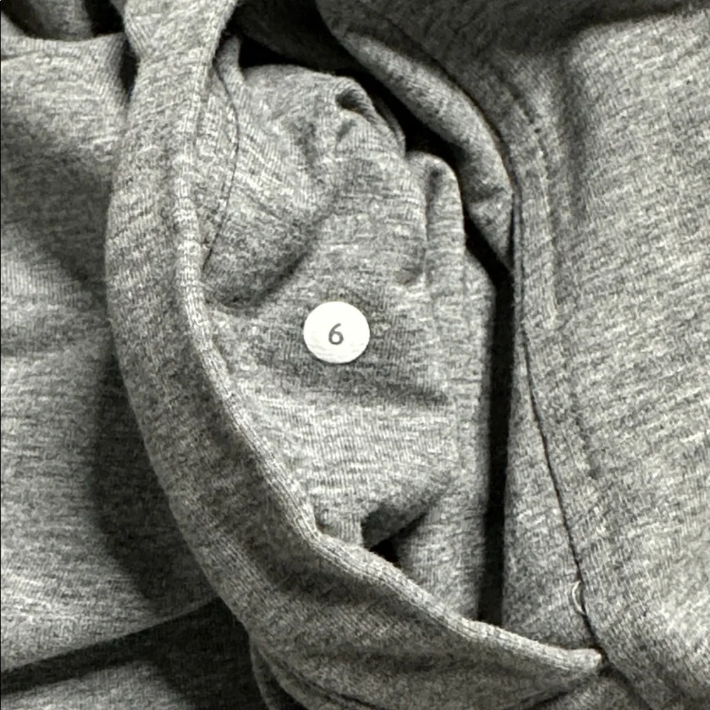 Lululemon Coast Wrap Heathered Medium Grey Jacket‎ Size 6